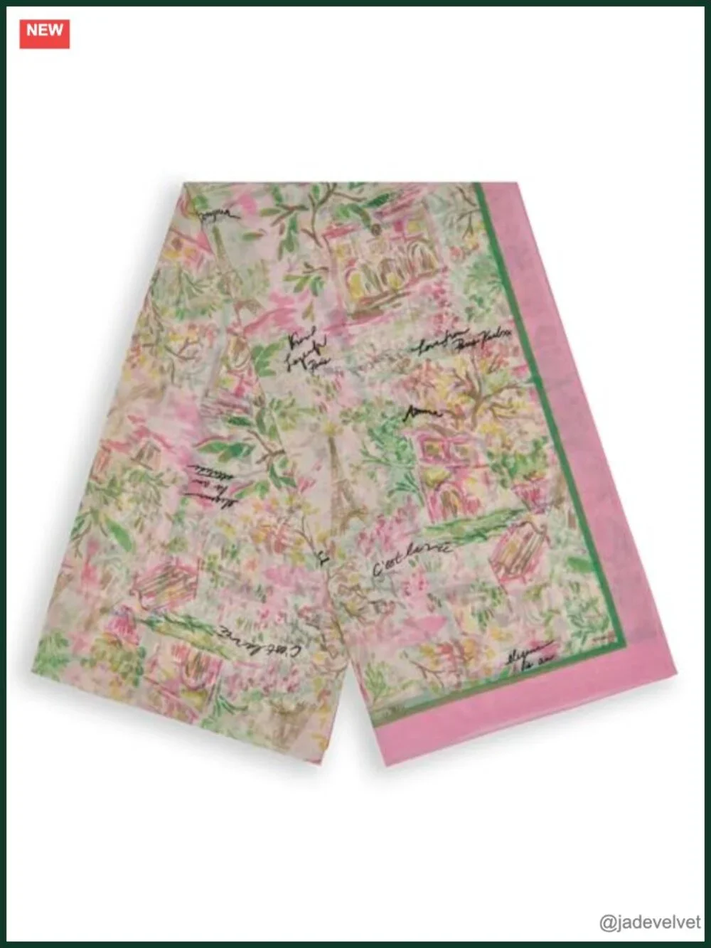 Lightweight Pashmina Scarf Chiffon 28x72 in
